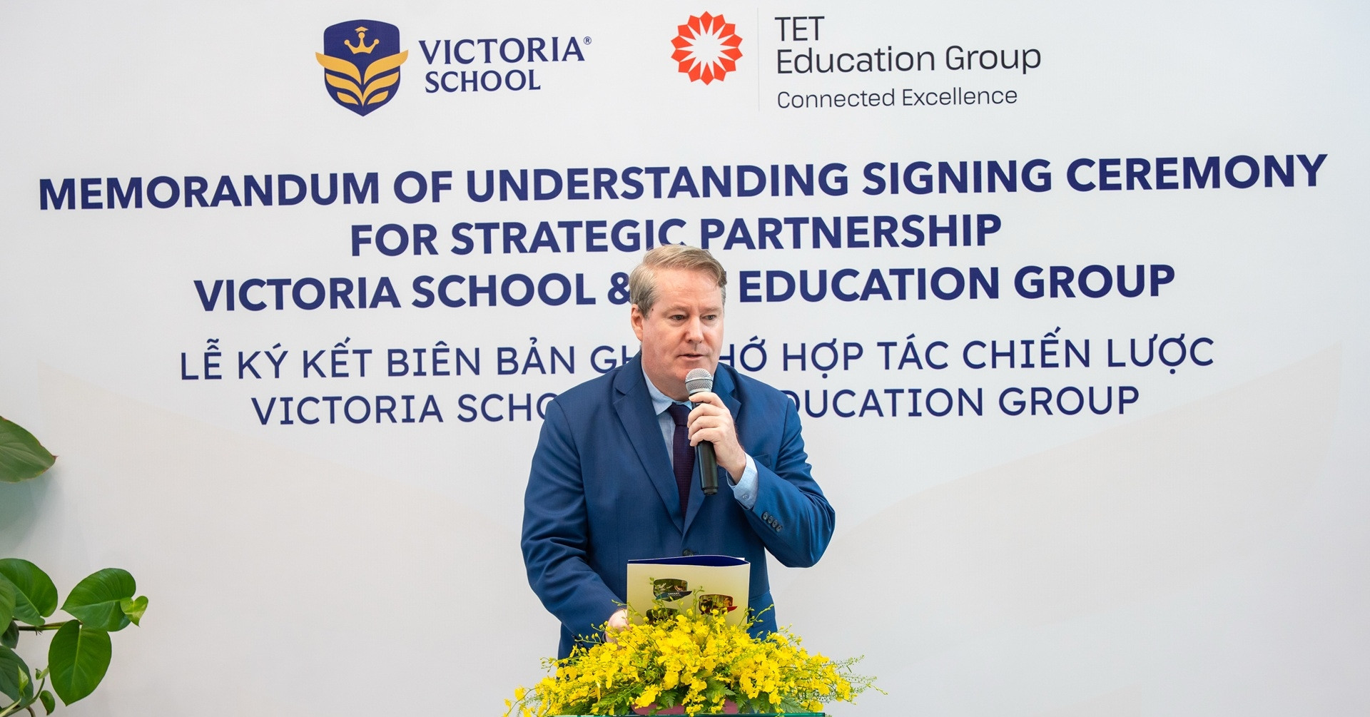 Victoria School ký kết hợp tác chiến lược với TET Education Group