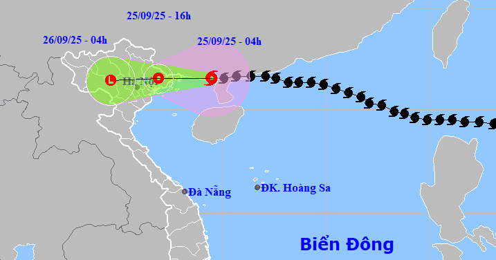 Bão số 9 Ragasa áp sát Quảng Ninh, miền Bắc bắt...