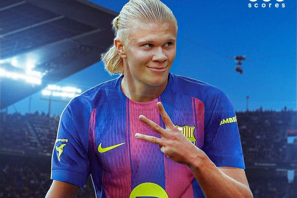 Barca âm mưu ký hợp đồng với Haaland, Man City ra giá gắt