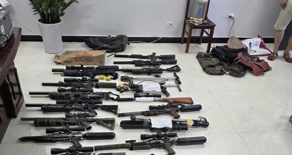 Bắt kẻ cầm đầu dường dây sản xuất vũ khí trái phép, thu lợi hàng chục tỷ đồng