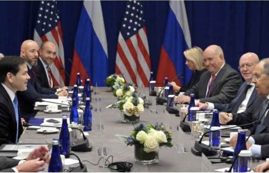 Ngoại trưởng Nga - Mỹ họp kín bên lề hội nghị của Liên Hợp Quốc