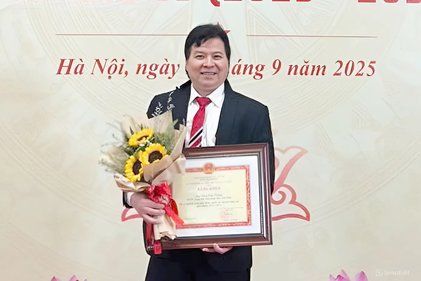 Niềm vui lớn của NSND Tống Toàn Thắng