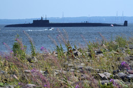 Tàu ngầm hạt nhân Borei Nga lần đầu xuất hiện gần nước đồng minh của Mỹ