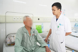 Cụ ông 86 tuổi bị ung thư vú