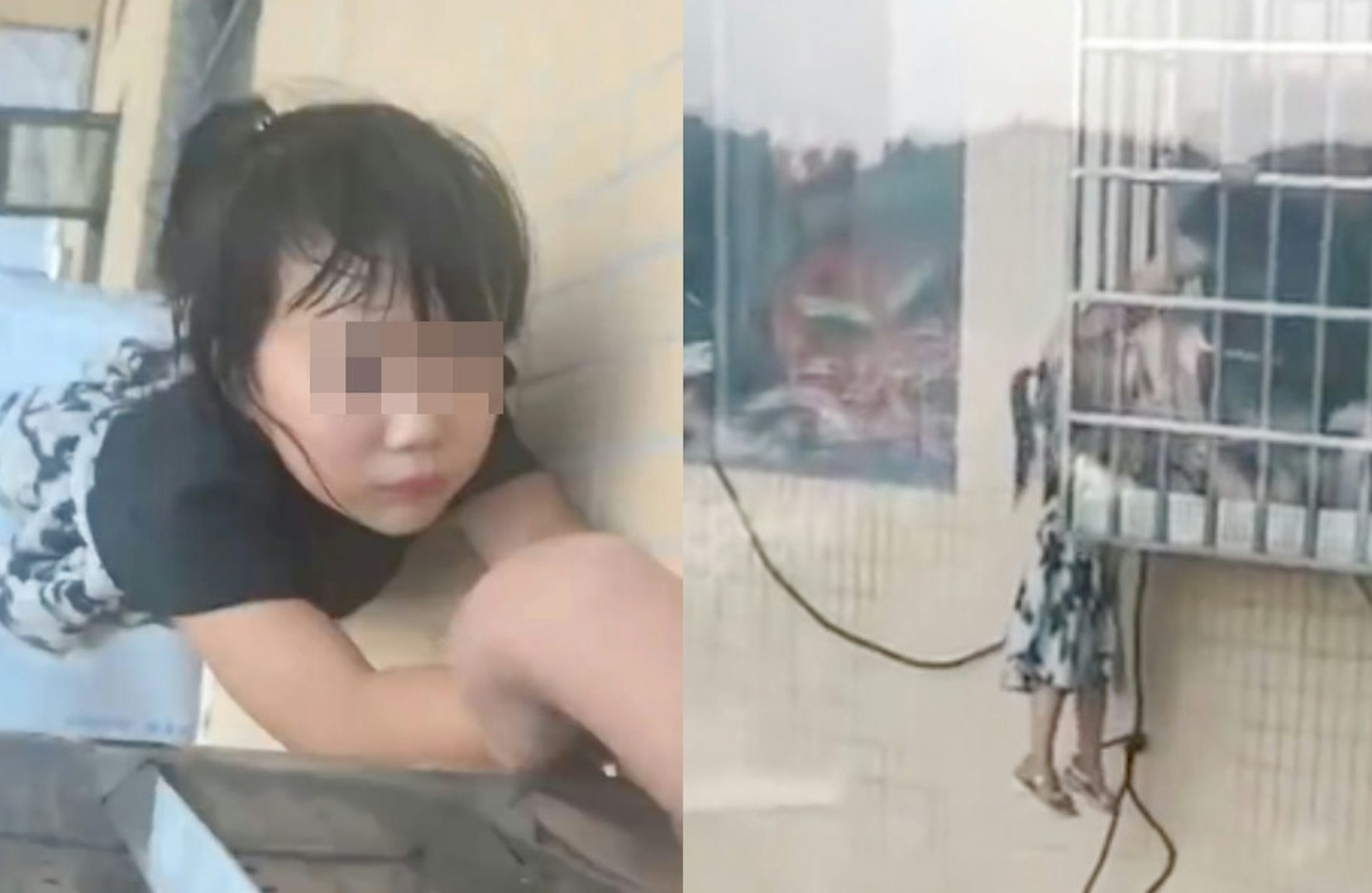 Ngã từ tầng 20, bé gái thoát nạn nhờ hàng xóm phản ứng nhanh