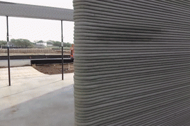 Robot 'nặn' nhà như kem đánh răng, mở lối thoát khủng hoảng nhà đất