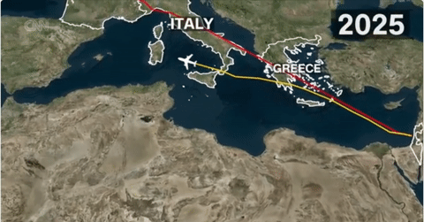 Thủ tướng Israel có lộ trình bay bất thường tới Mỹ