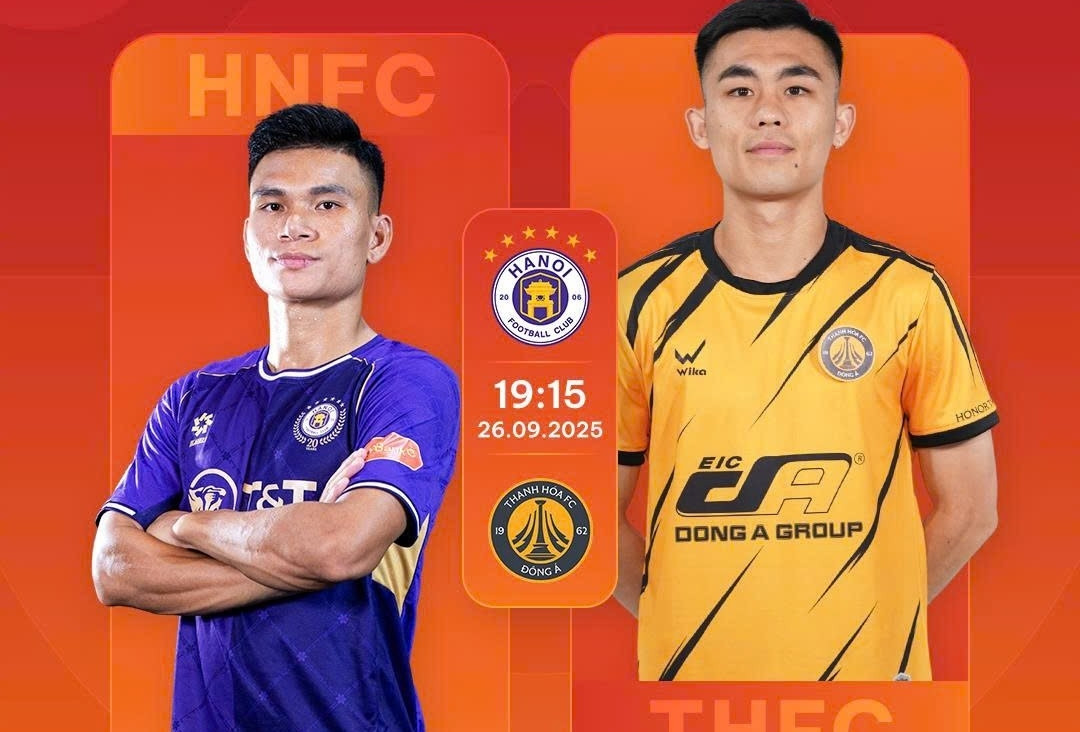 Trực tiếp bóng đá Hà Nội 0-1 Thanh Hóa: Bàn thắng sớm (H1)