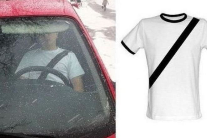 Tài xế 'mách nhau' mua áo in hình dây an toàn ô tô có qua mắt được camera AI?