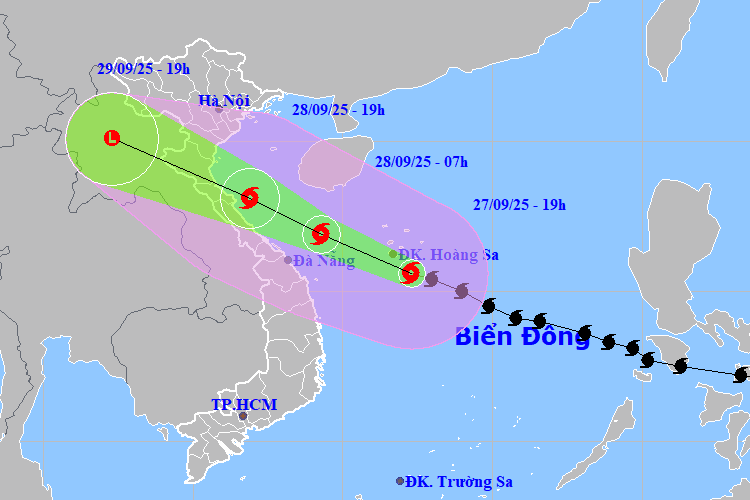 Bão số 10 Bualoi sắp đổ bộ, điểm khác biệt khiến bão trở nên nguy hiểm hơn