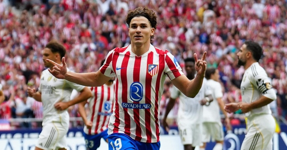 Kết quả bóng đá La Liga Atletico vs Real Madrid: Siêu nhân Julian Alvarez