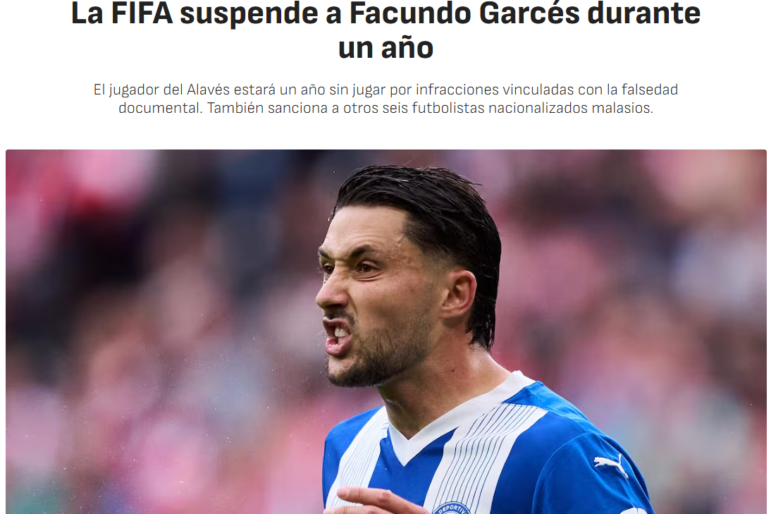 Vụ FIFA phạt Malaysia và 7 cầu thủ: Báo chí thế giới sốc