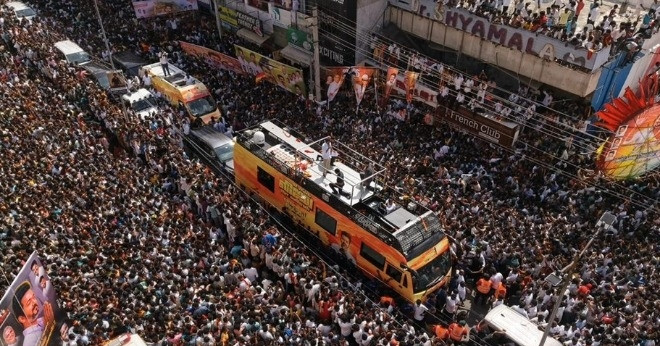 Ít nhất 36 người thiệt mạng trong thảm kịch giẫm đạp ở miền nam Ấn Độ