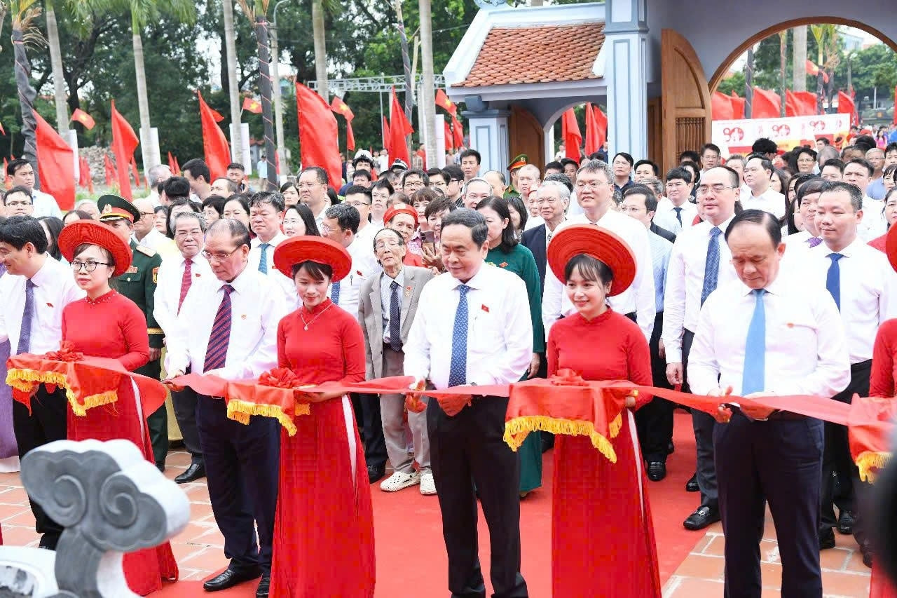 Khánh thành khu lưu niệm nhà trí thức tiêu biểu cho sự chuyển mình của giới sĩ phu