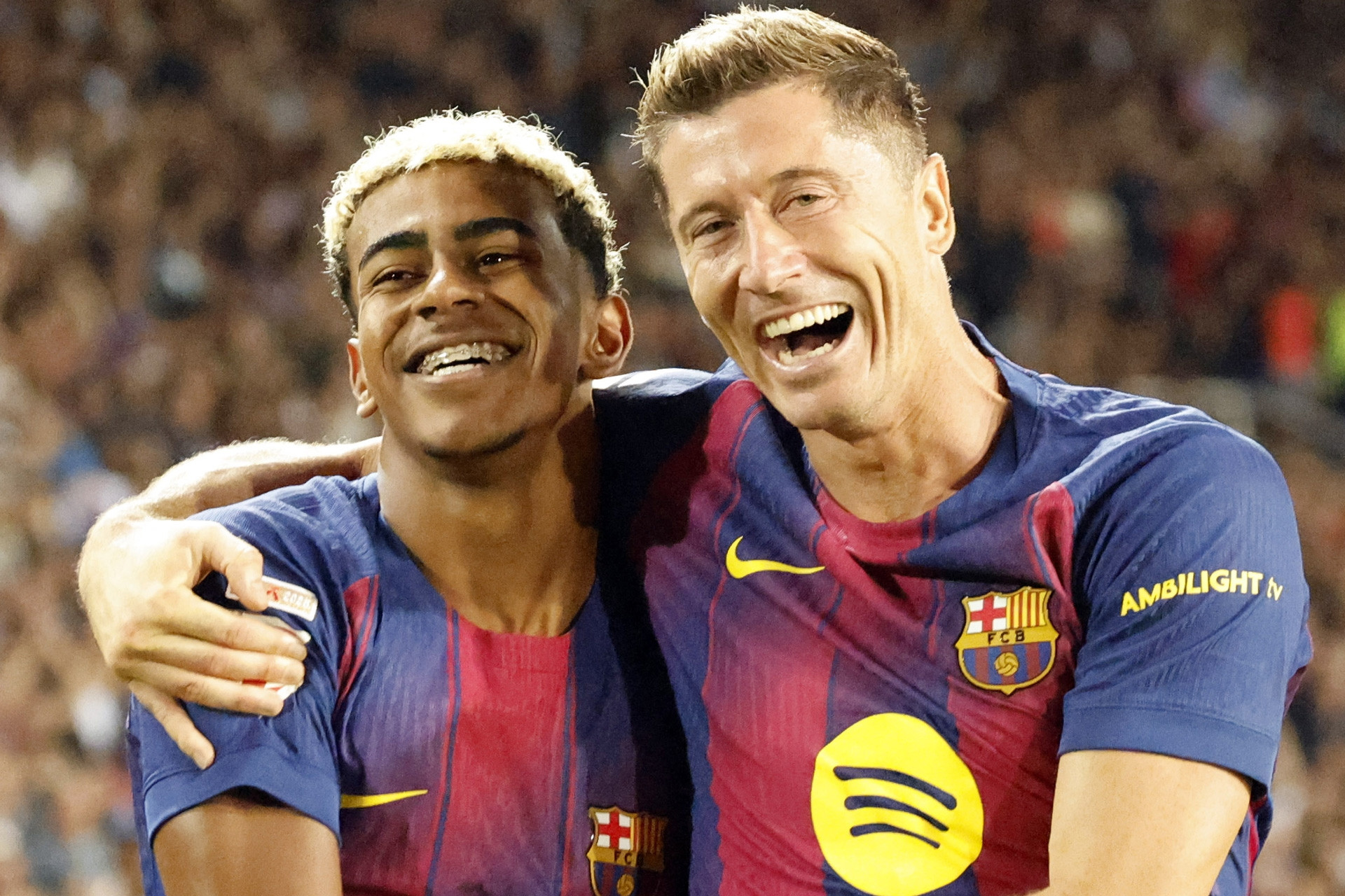 Barca lên số 1 La Liga: Lamine Yamal uy lực và Rashford có giá