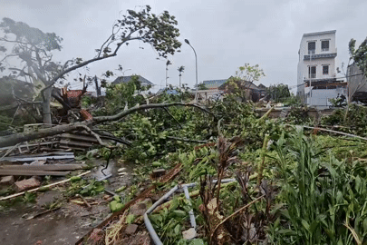 Cảnh tượng tan hoang chưa từng thấy sau trận giông lốc khiến 9 người chết ở Ninh Bình