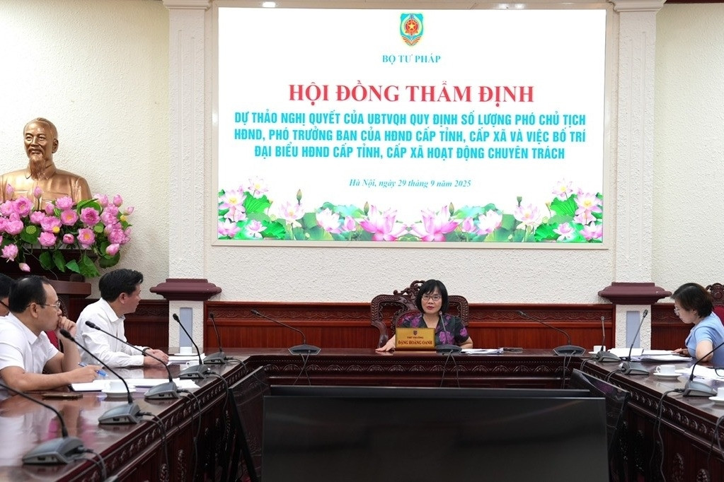 Dự thảo quy định số lãnh đạo HĐND cấp tỉnh, xã khi sáp nhập