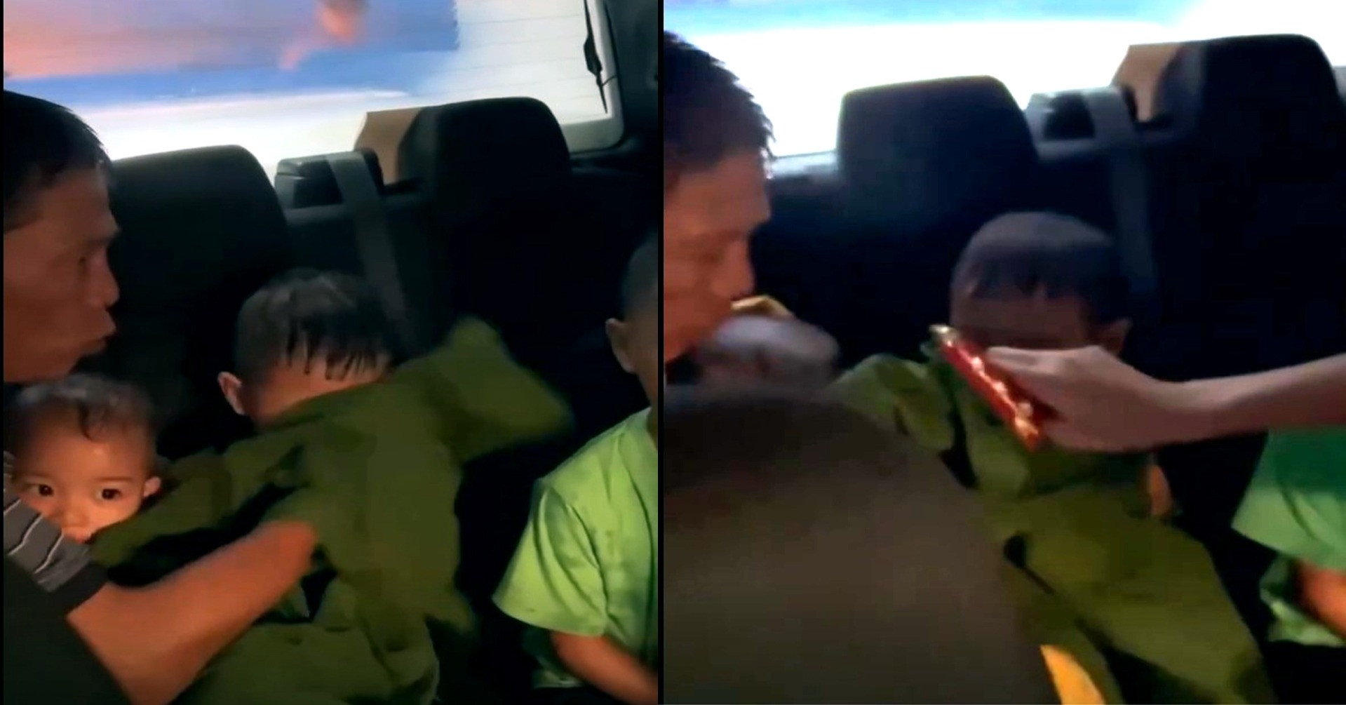 Giải cứu 4 người thoát khỏi vụ sập nhà, Đại úy công an có hành động ấm áp