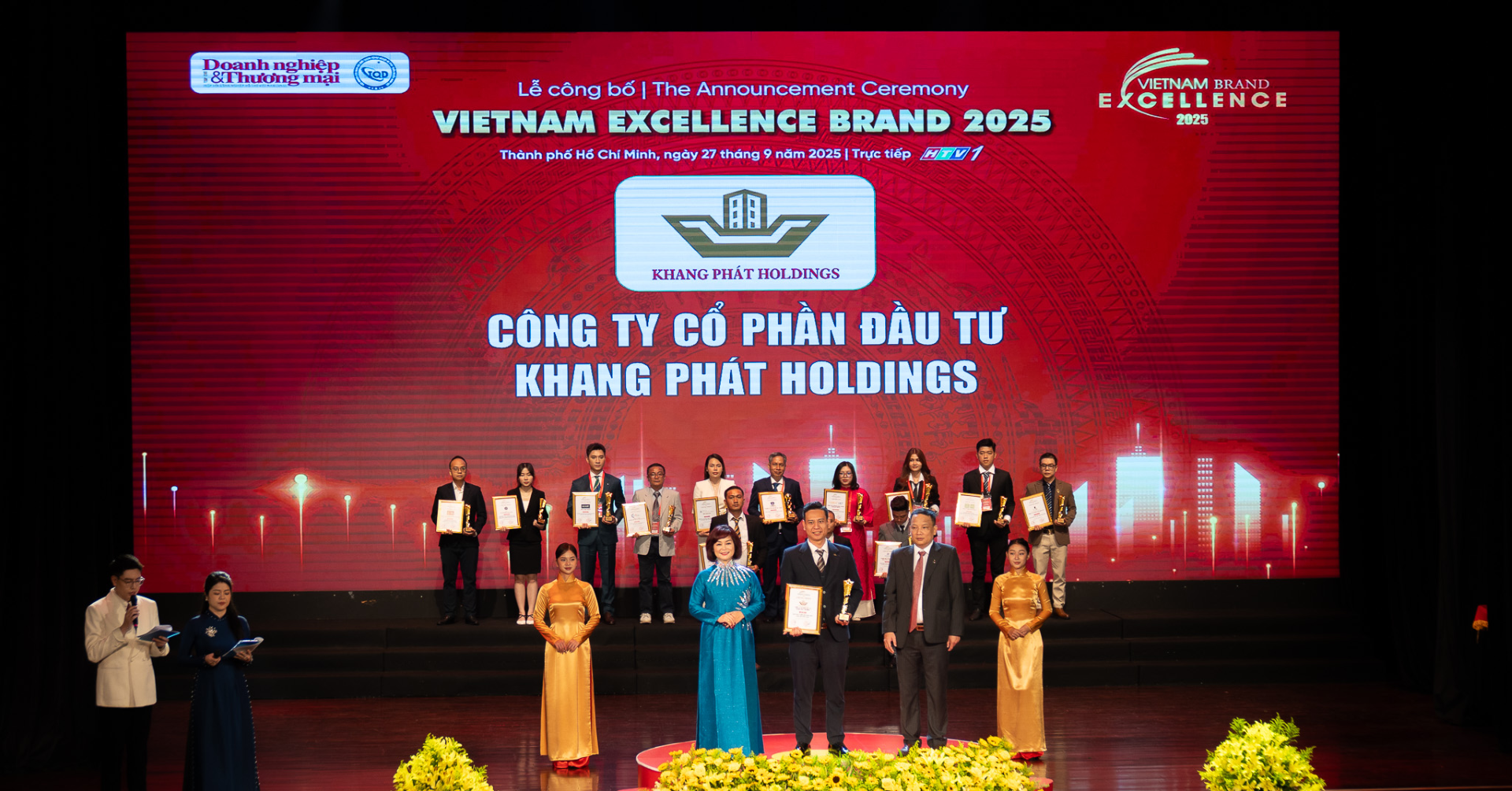Khang Phát Holdings nhận giải nhà phát triển bất động sản xuất sắc
