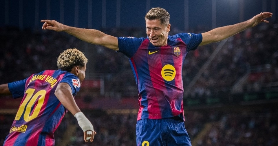 Lamine Yamal định đoạt Barca trong 1 phút, Flick nhắn Real Madrid