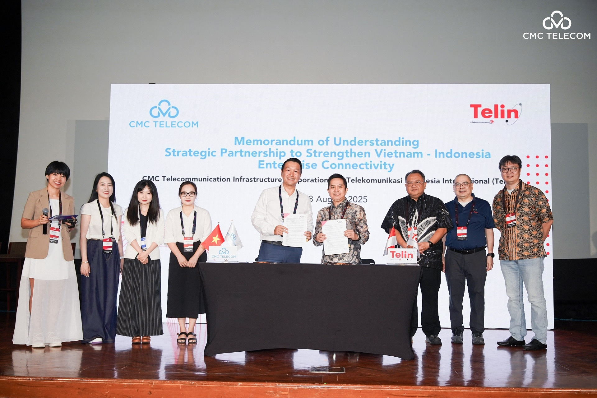 CMC Telecom hợp tác với Telin và Airtel, khẳng định chiến lược Go Global
