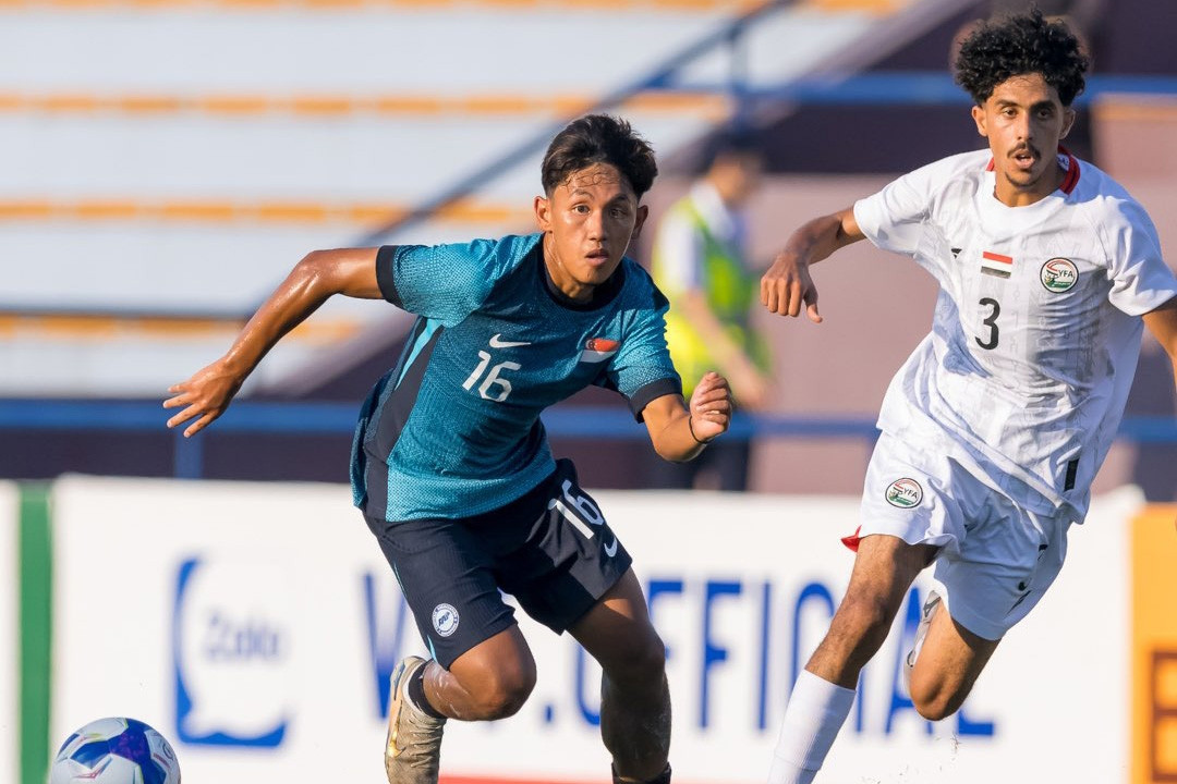 U23 Singapore trắng tay trước trận gặp U23 Việt Nam