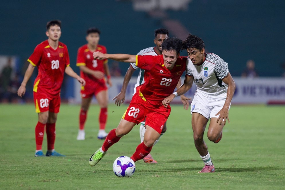 Video bóng đá U23 Việt Nam vs U23 Bangladesh: Chủ nhà ra oai