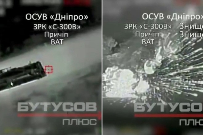 Video UAV Ukraine bắn nổ 'rồng lửa' S-300V của Nga ở Zaporizhzhia