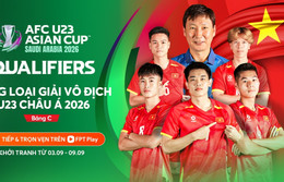 Xem trực tiếp U23 Việt Nam đá vòng loại U23 châu Á 2026 ở kênh nào?