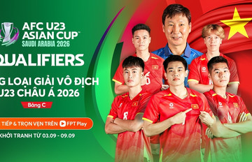 Xem trực tiếp U23 Việt Nam đá vòng loại U23 châu Á 2026 ở kênh nào?