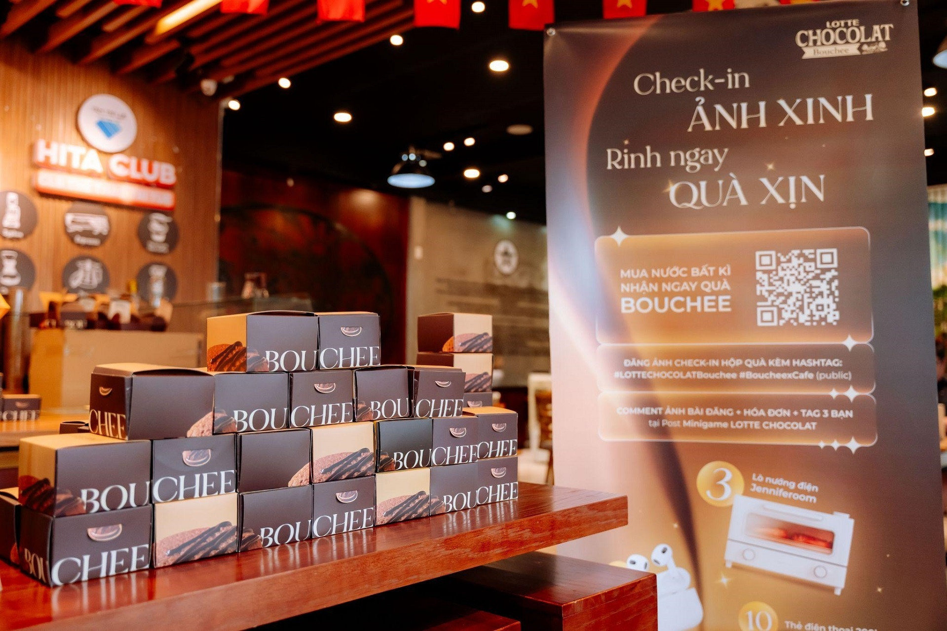 Bouchee LOTTE CHOCOLAT - món tráng miệng ‘hoàn hảo’ cùng cà phê