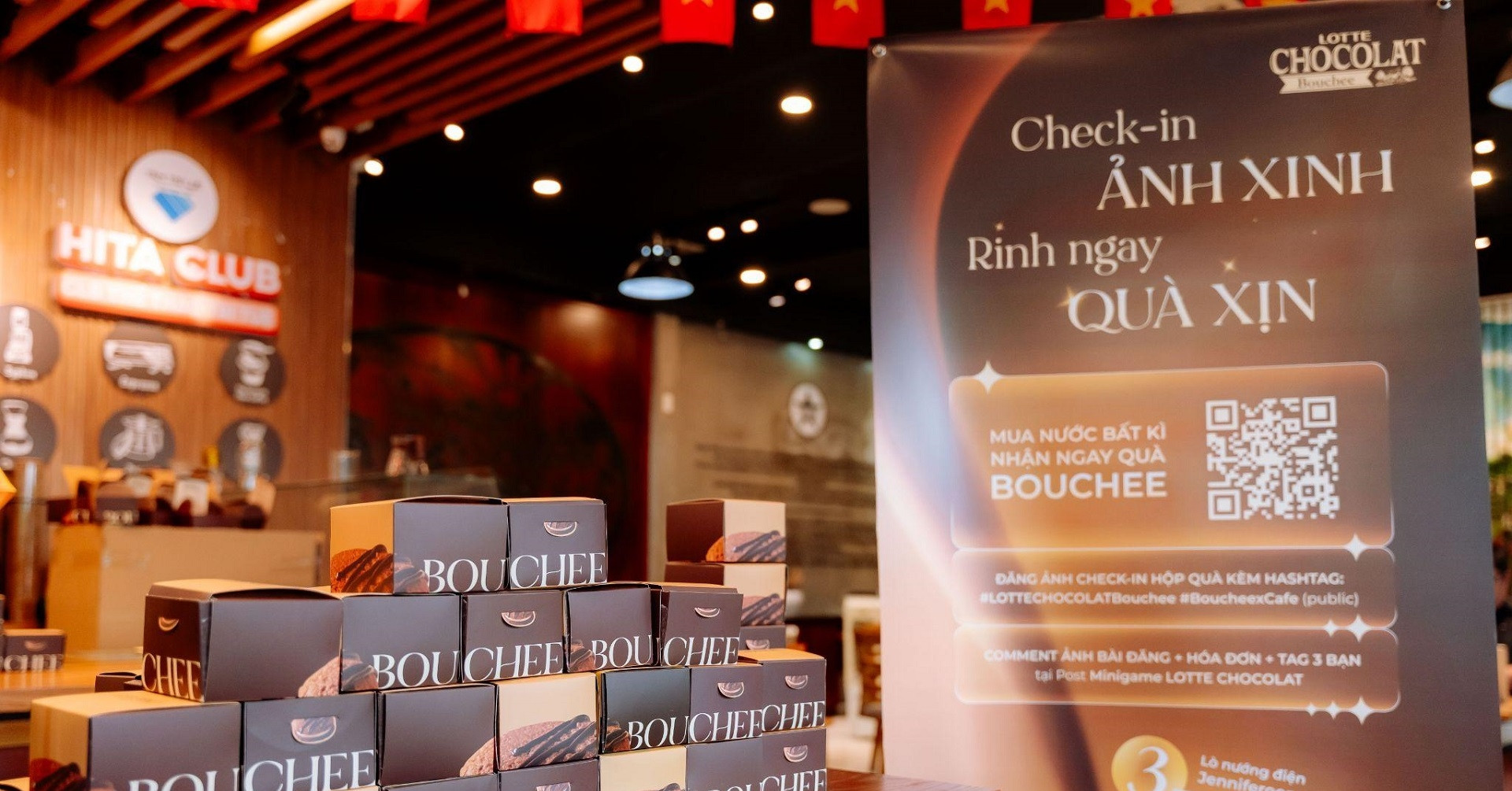 Bouchee LOTTE CHOCOLAT - món tráng miệng ‘hoàn hảo’ cùng cà phê
