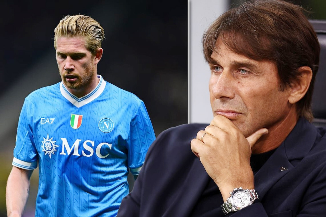 De Bruyne bực tức vì bị thay ra, Conte nổi cơn thịnh nộ