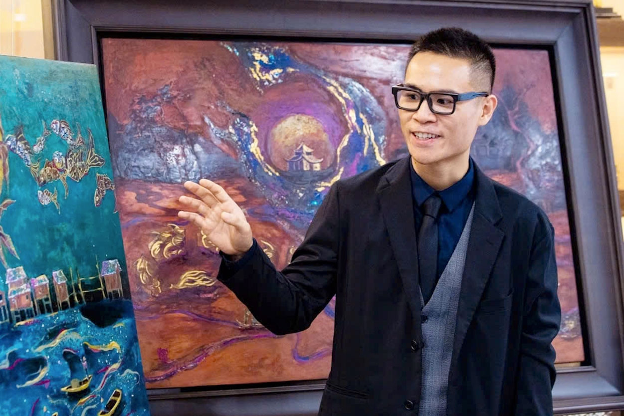 Họa sĩ trẻ Chu Nhật Quang được đề cử Giải thưởng Bùi Xuân Phái