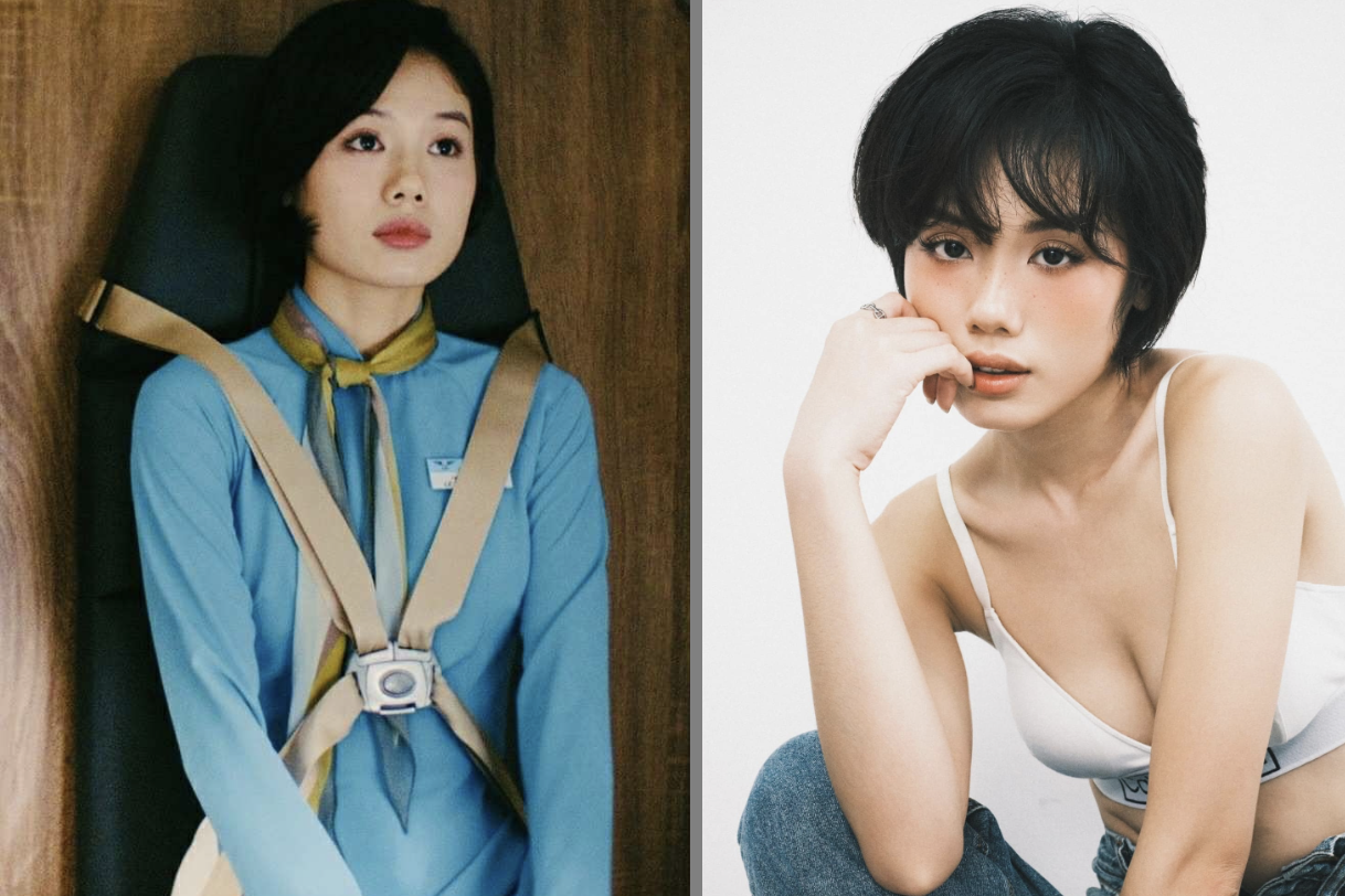 Nữ tiếp viên bầm dập 'Tử chiến trên không': Vẻ ngoài mong manh bên trong lì lợm