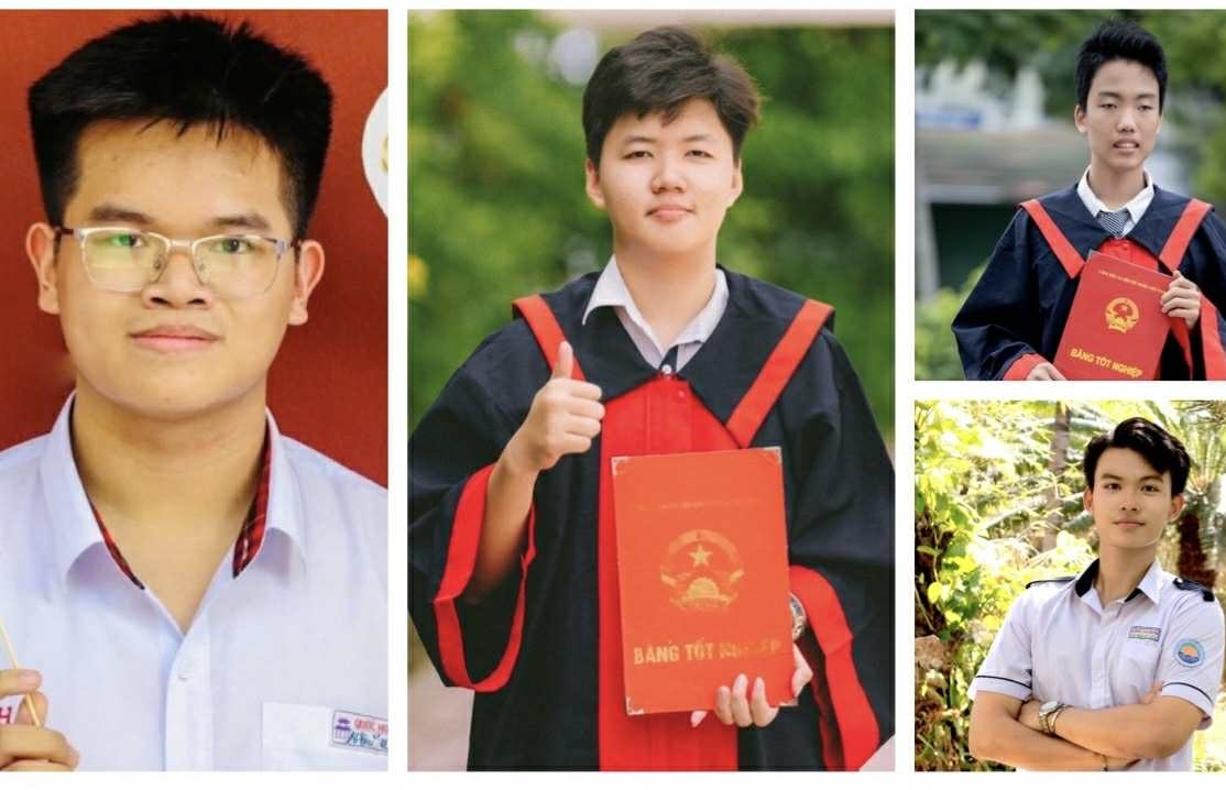 4 thủ khoa Trường Đại học Bách khoa TPHCM năm 2025 đều là nam