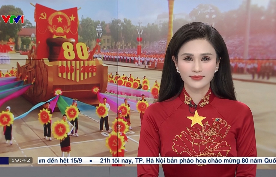 BTV Minh Trang Thời sự VTV gây sốt