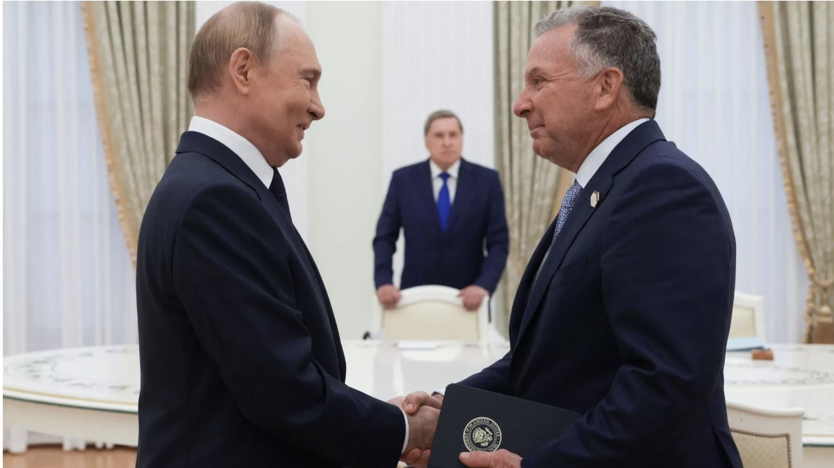 Putin Witkoff. Ảnh: Pool/Sputnik