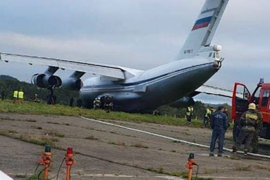 Vận tải cơ quân sự Il-76 gặp nạn ở Nga