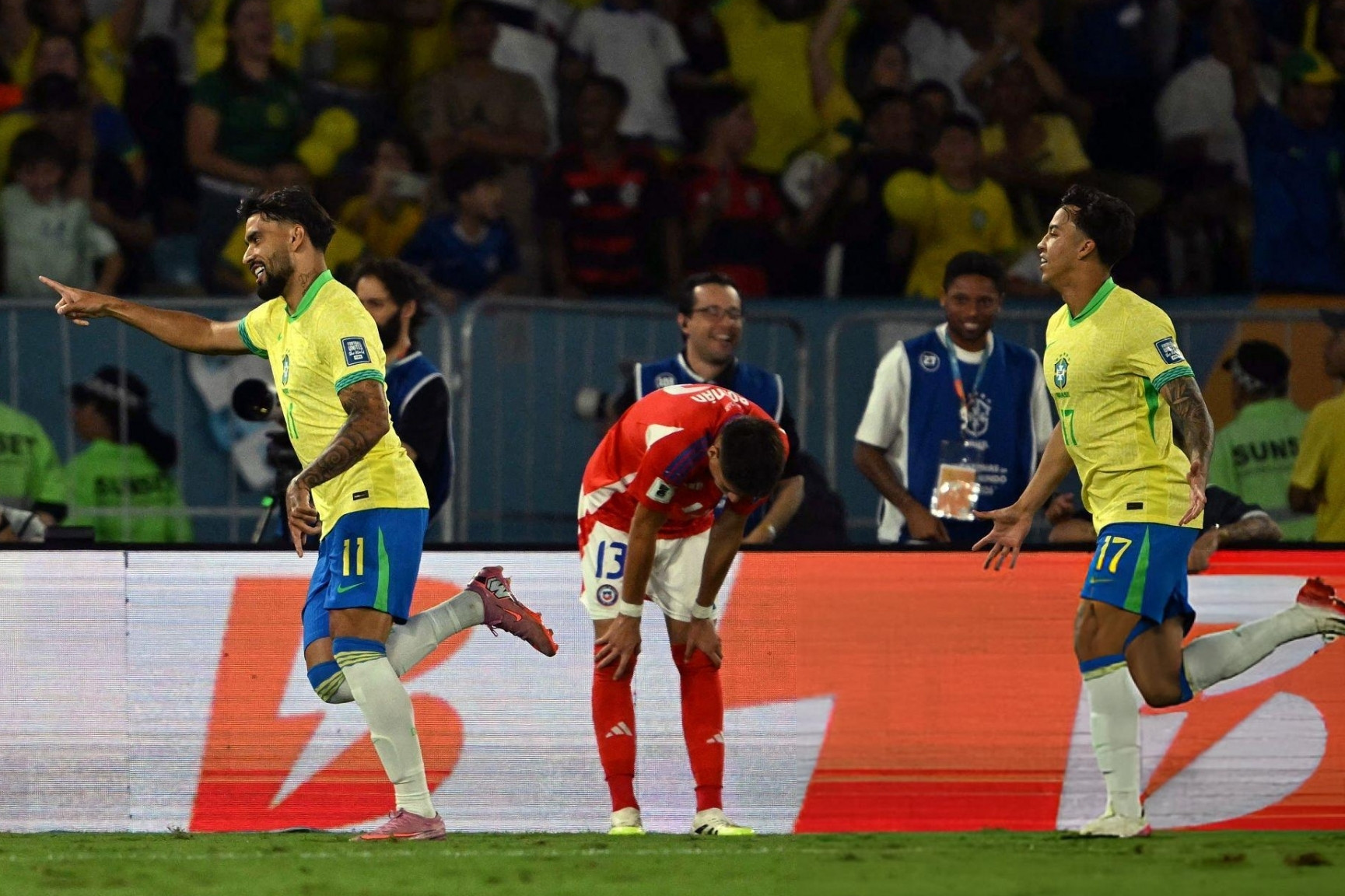 Brazil thắng đậm Chile ở vòng loại World Cup 2026