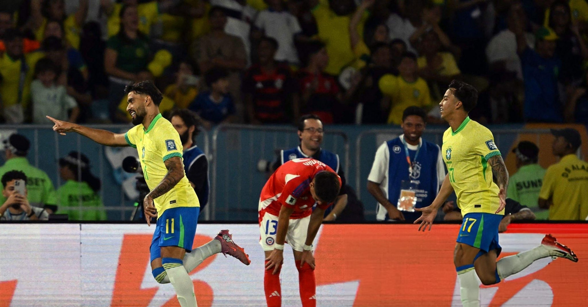 Brazil thắng đậm Chile ở vòng loại World Cup 2026