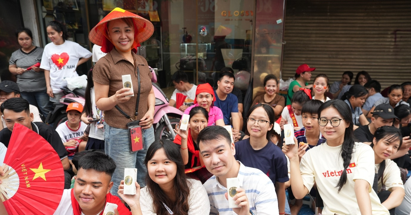 Mộc Châu Creamery phục vụ nhân dân vui Ngày hội non sông