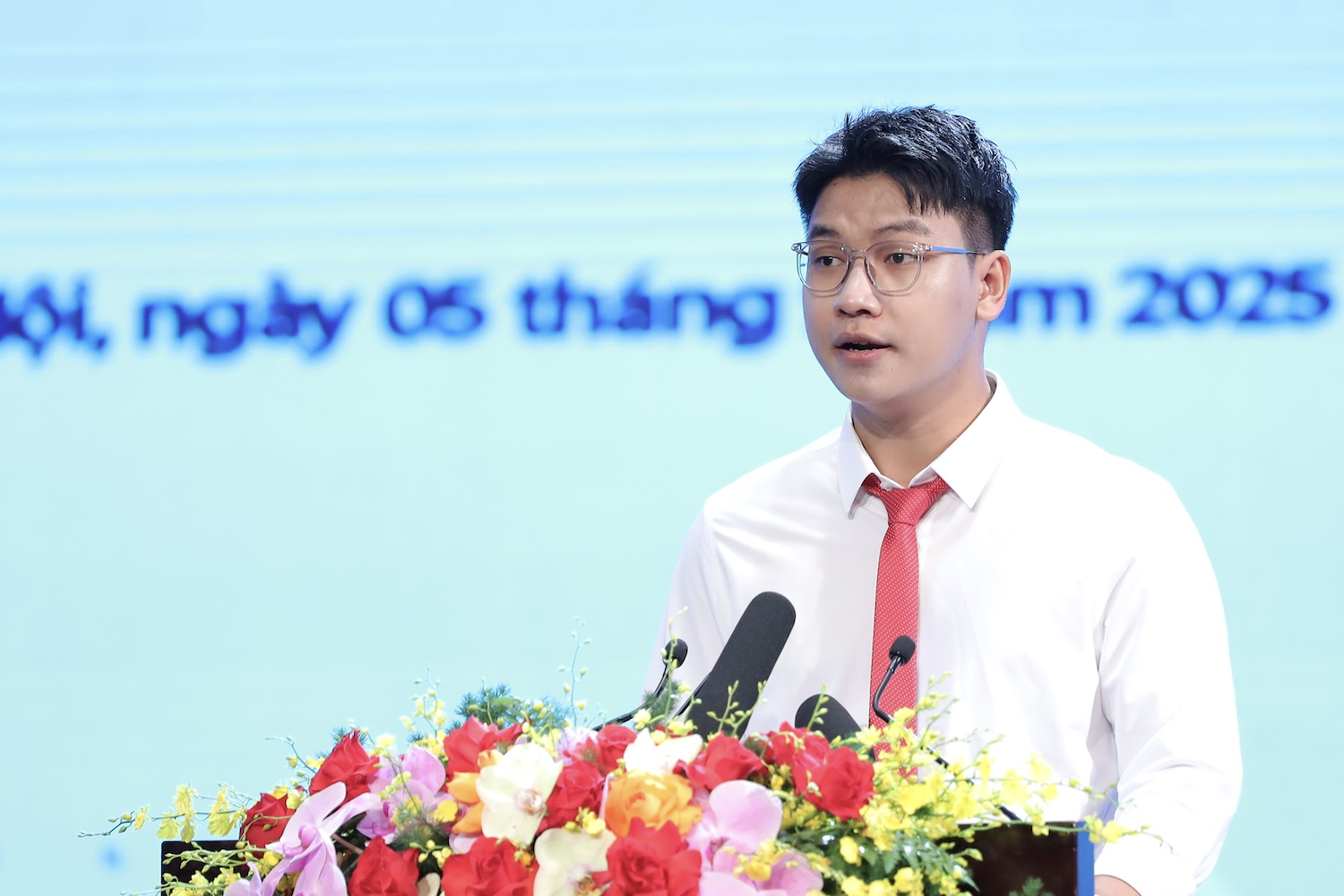 Nam sinh đại diện 26 triệu người học phát biểu tại lễ khai giảng ‘chưa từng có’