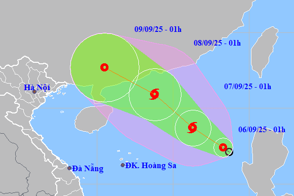 Bản tin trưa 6/9: Tin mới nhất về bão số 7, miền Bắc khả năng có đợt mưa mới