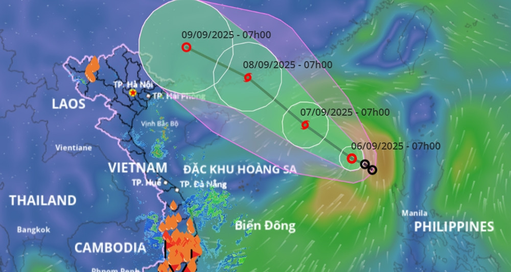 Tin mới nhất về bão số 7 sắp hình thành, miền B...