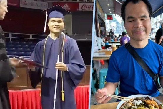 Từ cậu bé mù bị bỏ rơi trở thành kỹ sư hàng không tại Mỹ