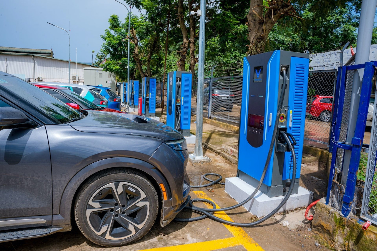 115 vị trí trong Vành đai 1 có thể lắp trạm sạc xe điện ở Hà Nội