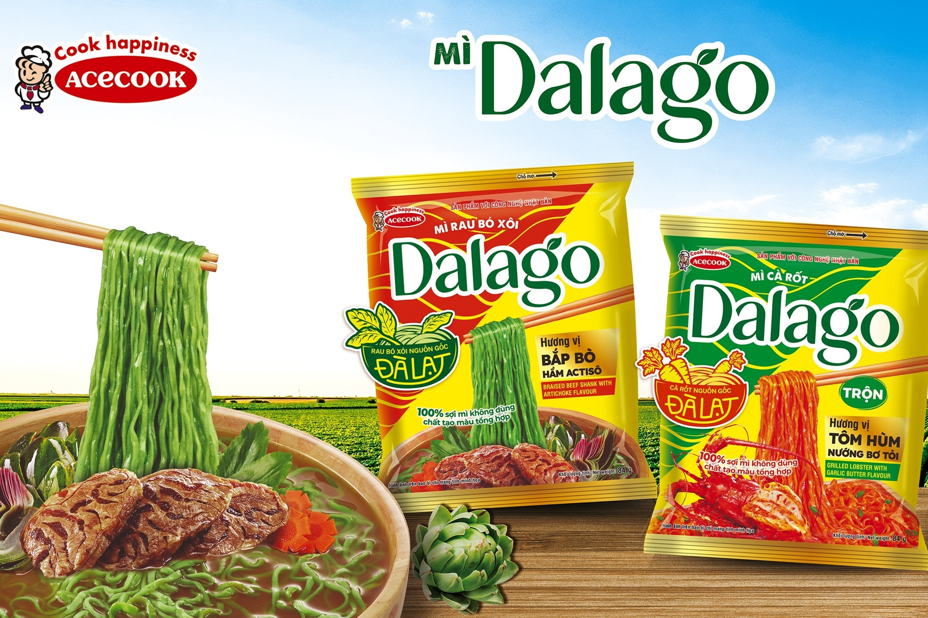 Acecook Việt Nam ra mắt sản phẩm mì ăn liền Dalago
