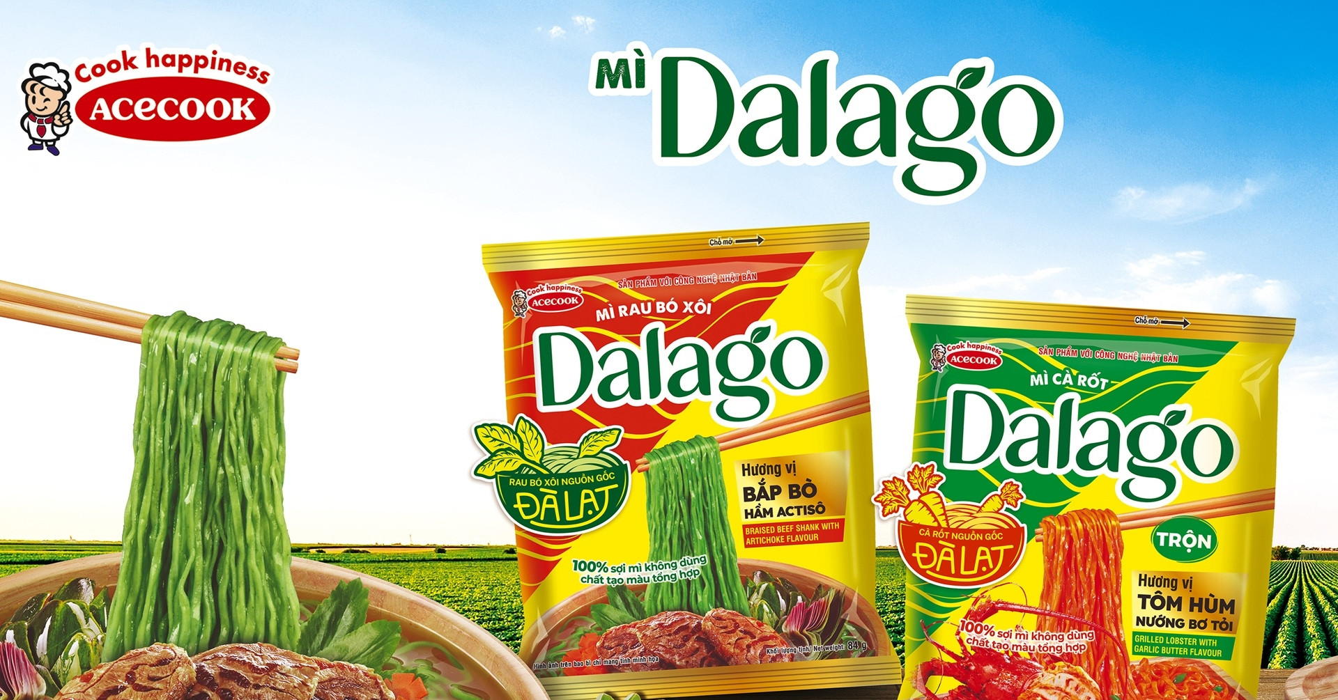 Acecook Việt Nam ra mắt sản phẩm mì ăn liền Dalago