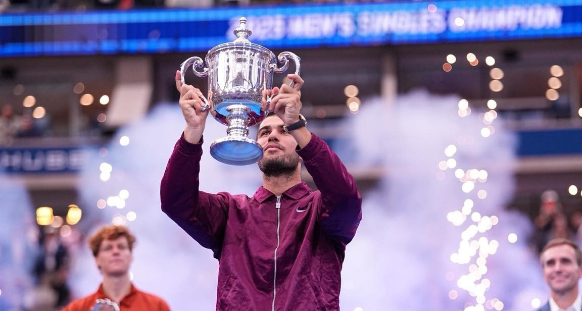 Hạ Sinner, Carlos Alcaraz lần thứ 2 vô địch US Open